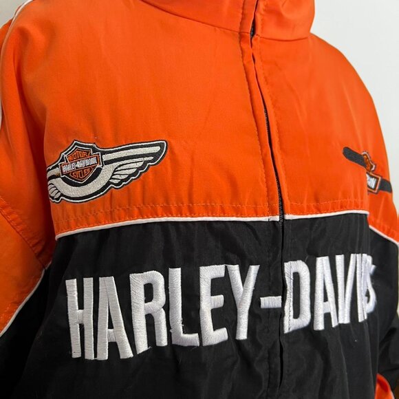 Harley Davidson Bomber Jacket In - Picture 8 of 8